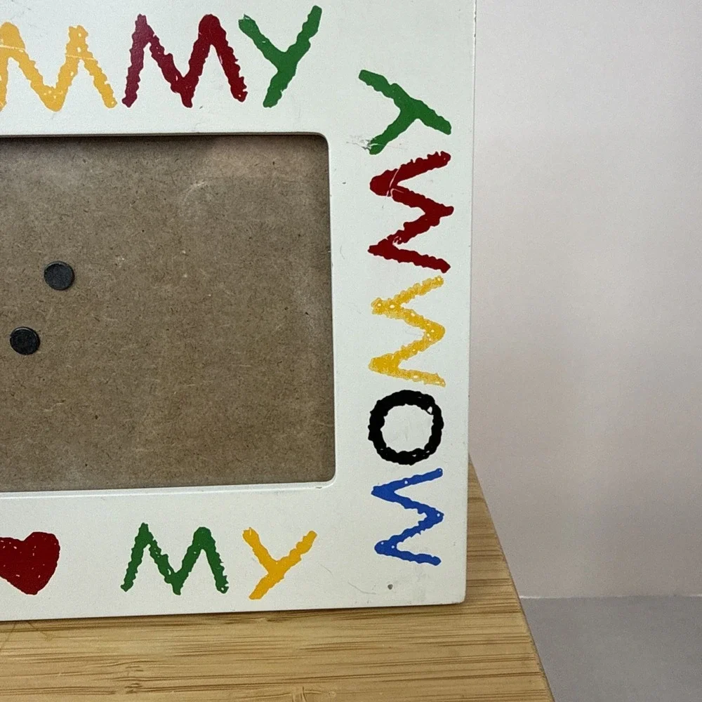Vintage I Love My Mommy Wood Picture‎ Photo Frame 3.5 X 5